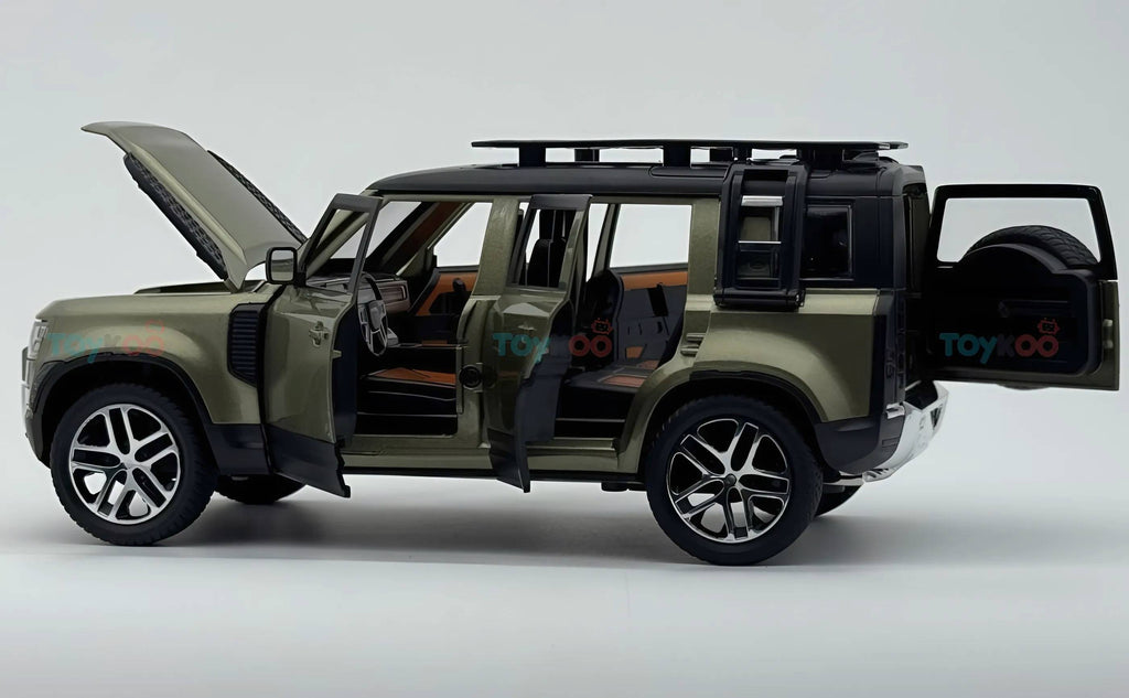 Land Rover Defender 110 1:18 Diecast Scale Model Car | Assorted Colors