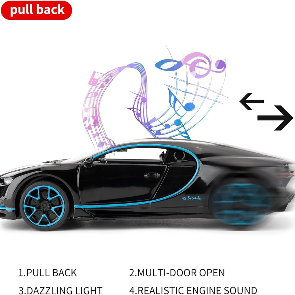 BUGATTI CHIRON METAL 1:24 DIE-CAST