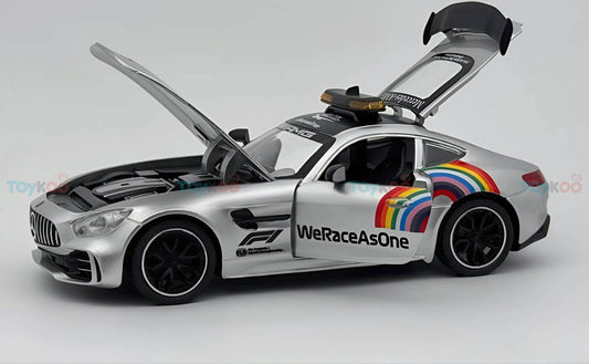 2020 Mercedes-Benz AMG GT-R Formula 1 Safety Car 1:18 Diecast Model - Big Car