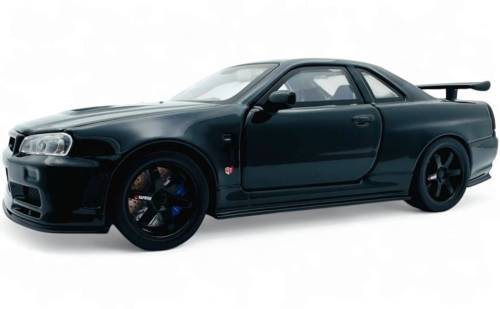 Nissan Skyline GT-R R34 1:18 Diecast Model Car - Big Car