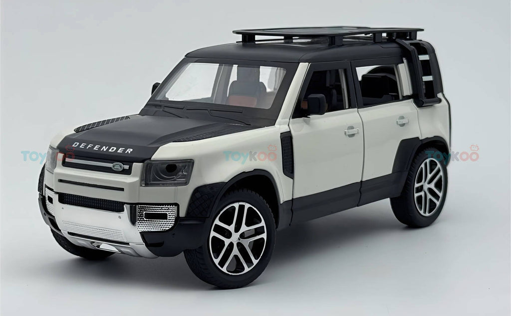 Land Rover Defender 110 1:18 Diecast Scale Model Car | Assorted Colors