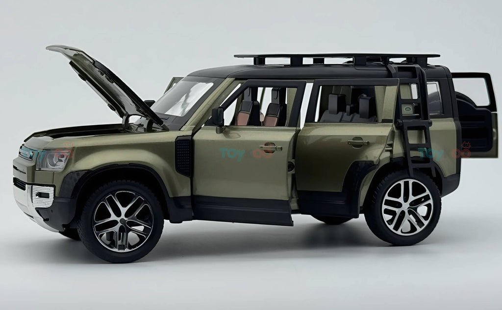 Land Rover Defender 110 1:18 Diecast Scale Model Car | Assorted Colors