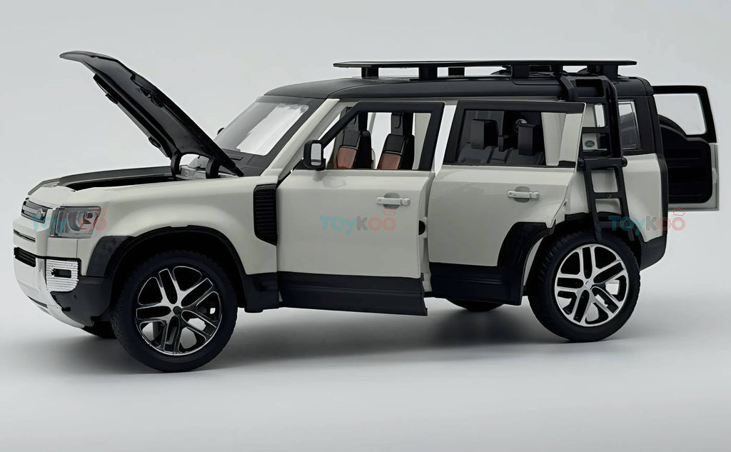 Land Rover Defender 110 1:18 Diecast Scale Model Car | Assorted Colors