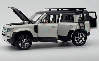 Land Rover Defender 110 1:18 Diecast Scale Model Car | Assorted Colors