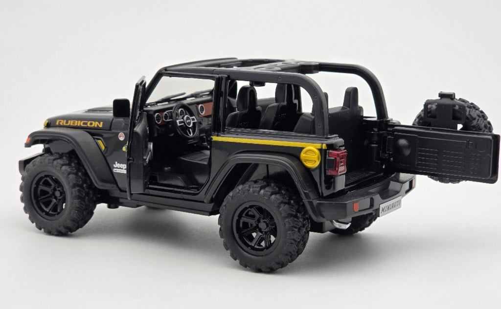 Jeep Wrangler Rubicon 1:24 Diecast Scale Model Car
