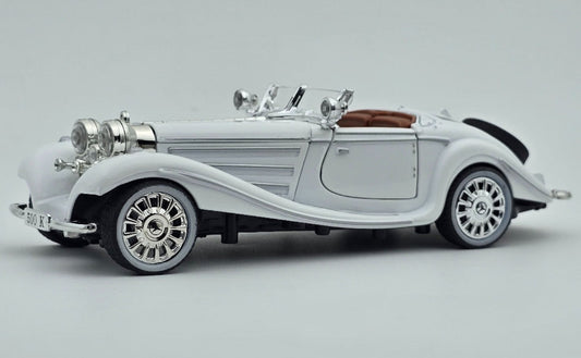 1936 Mercedes Benz 500K 1:24 Roadster Diecast Model car collectible | Assorted Colors