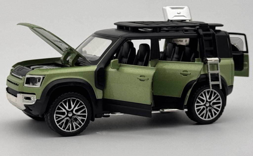 Land Rover Defender 110 1:24 Diecast Scale Model Car | Assorted Colors