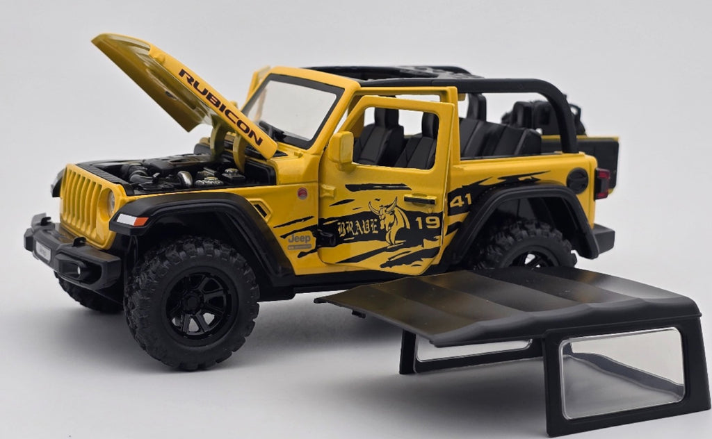 Jeep Wrangler Rubicon 1:24 Diecast Scale Model Car