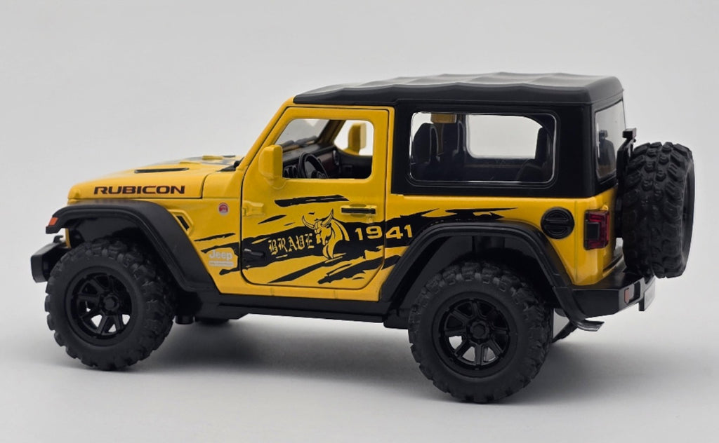 Jeep Wrangler Rubicon 1:24 Diecast Scale Model Car