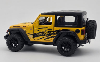 Jeep Wrangler Rubicon 1:24 Diecast Scale Model Car