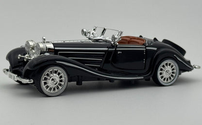 1936 Mercedes Benz 500K 1:24 Roadster Diecast Model car collectible | Assorted Colors