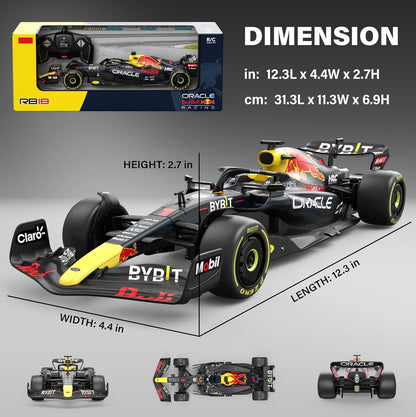 Rastar Authentic Licensed Redbull Rb18 RC Car - Detailed Design, 2.4GHz Control