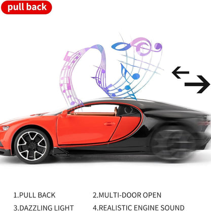 BUGATTI CHIRON METAL 1:24 DIE-CAST