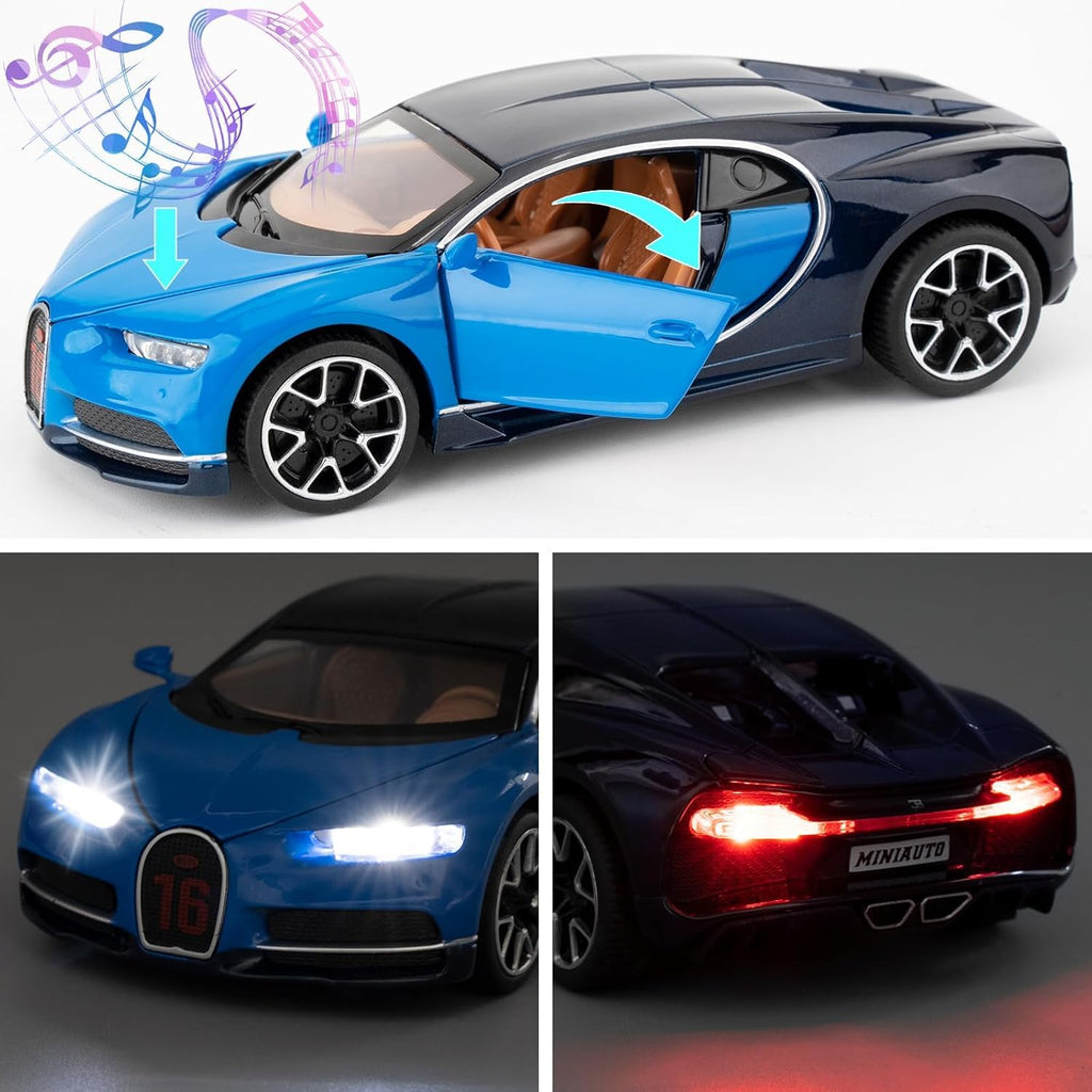 BUGATTI CHIRON METAL 1:24 DIE-CAST