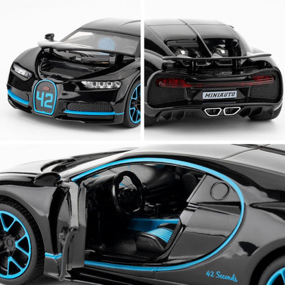 BUGATTI CHIRON METAL 1:24 DIE-CAST