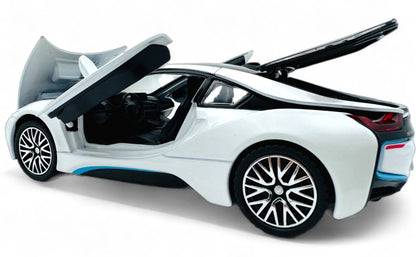 Bmw i8 1:24 diecast scale model car collectible