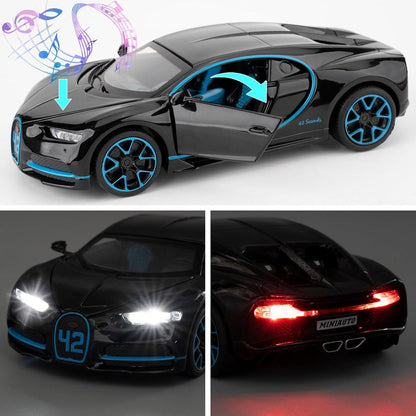 BUGATTI CHIRON METAL 1:24 DIE-CAST