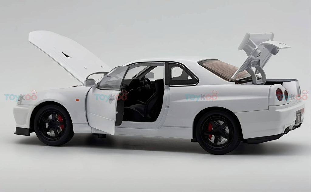 Nissan Skyline GT-R R34 1:18 Diecast Model Car - Big Car
