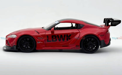 Toyota Supra GR LBWK 1:18 Diecast Scale Model Car - Big Car