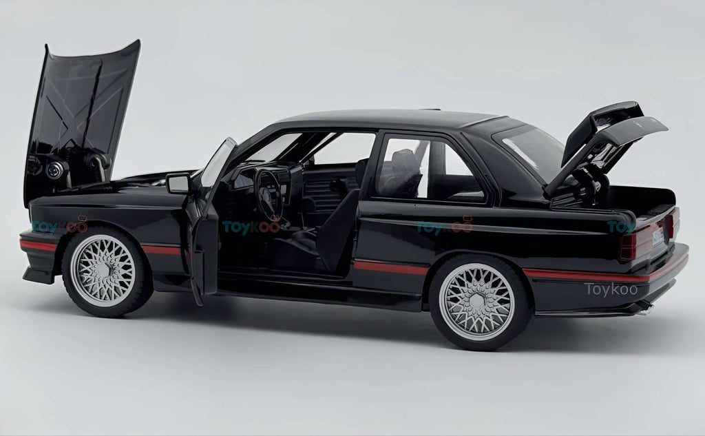 1988 BMW 3 Series M3 E30 1:18 diecast Scale Model car - Big Car