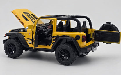 Jeep Wrangler Rubicon 1:24 Diecast Scale Model Car