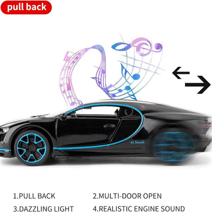 BUGATTI CHIRON METAL 1:24 DIE-CAST