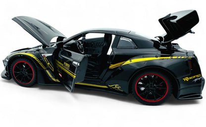 Nissan GTR-R R35 Schafer 1:18 Diecast Scale Model Miniature Car (Big Size)