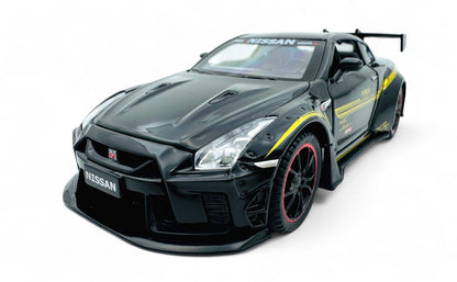 Nissan GTR-R R35 Schafer 1:18 Diecast Scale Model Miniature Car (Big Size)