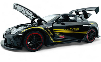 Nissan GTR-R R35 Schafer 1:18 Diecast Scale Model Miniature Car (Big Size)