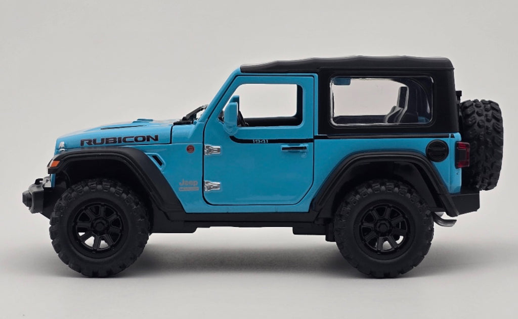 Jeep Wrangler Rubicon 1:24 Diecast Scale Model Car