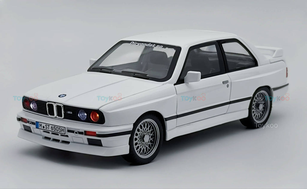1988 BMW 3 Series M3 E30 1:18 diecast Scale Model car - Big Car