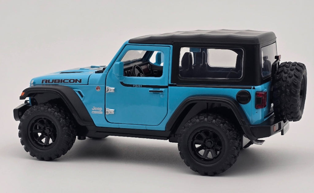 Jeep Wrangler Rubicon 1:24 Diecast Scale Model Car