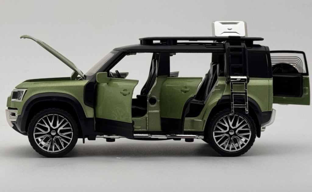 Land Rover Defender 110 1:24 Diecast Scale Model Car | Assorted Colors