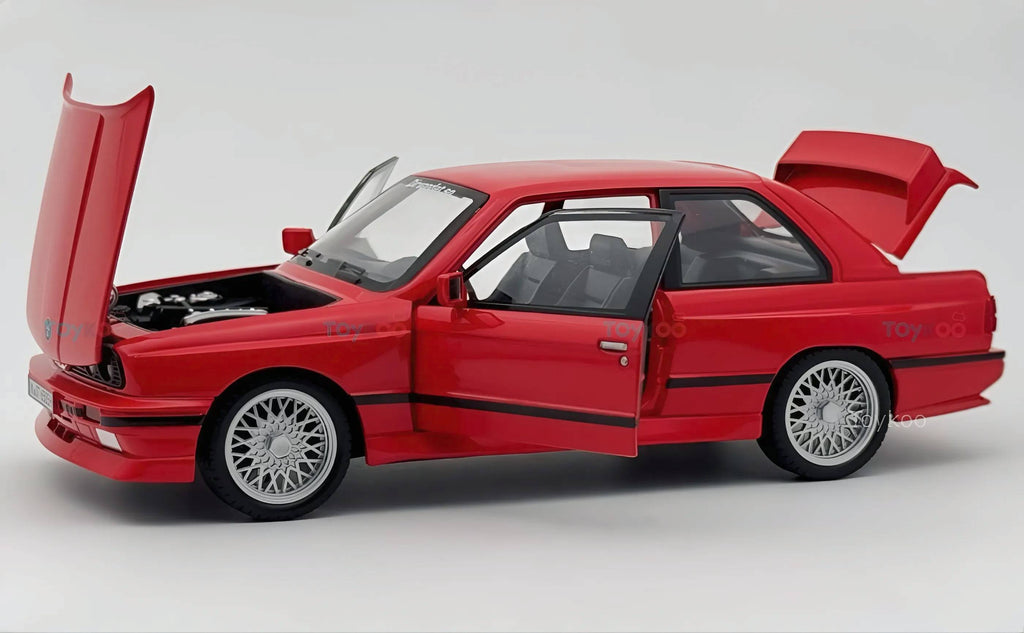 1988 BMW 3 Series M3 E30 1:18 diecast Scale Model car - Big Car