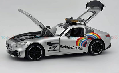 2020 Mercedes-Benz AMG GT-R Formula 1 Safety Car 1:18 Diecast Model - Big Car