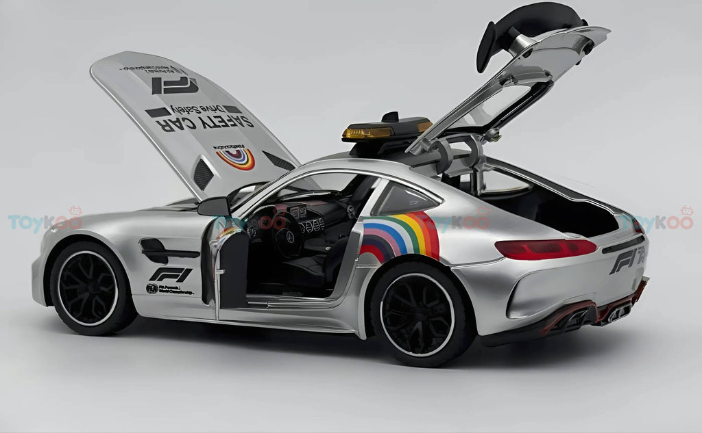 2020 Mercedes-Benz AMG GT-R Formula 1 Safety Car 1:18 Diecast Model - Big Car