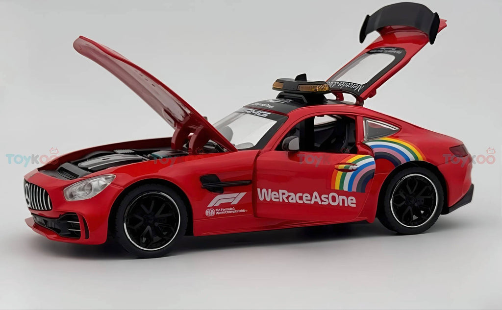 2020 Mercedes-Benz AMG GT-R Formula 1 Safety Car 1:18 Diecast Model - Big Car