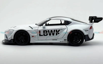 Toyota Supra GR LBWK 1:18 Diecast Scale Model Car - Big Car