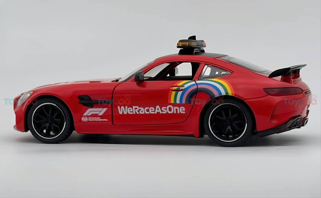 2020 Mercedes-Benz AMG GT-R Formula 1 Safety Car 1:18 Diecast Model - Big Car