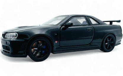 Nissan Skyline GT-R R34 1:18 Diecast Model Car - Big Car