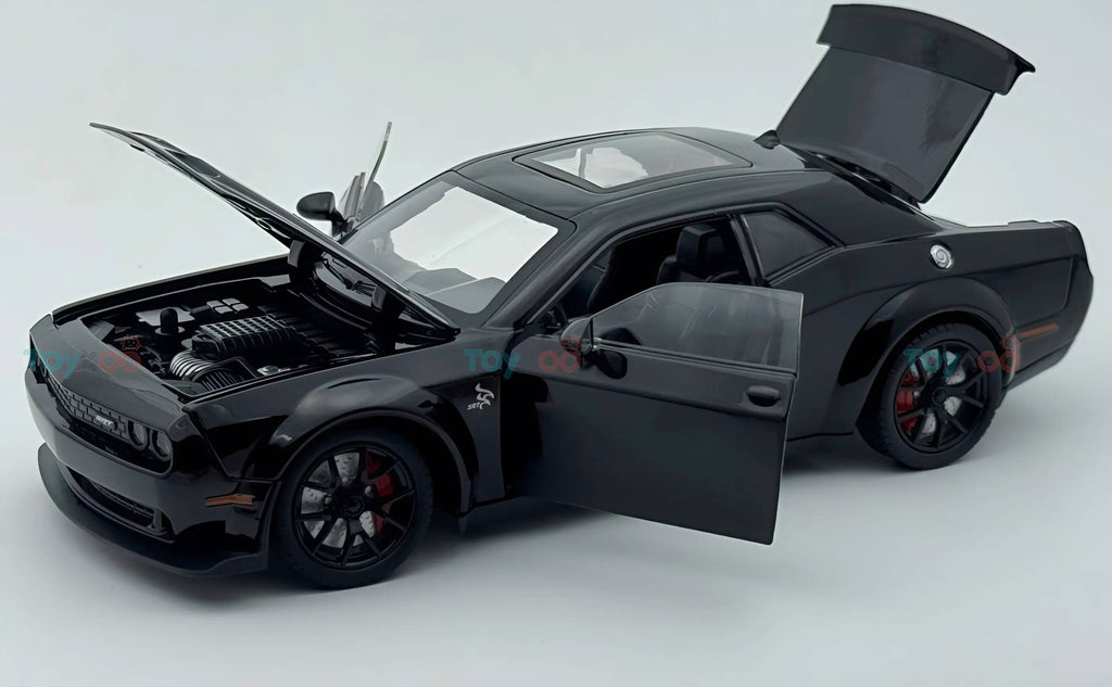 Dodge Challenger SRT Demon V8 1:18 Diecast Scale Model Car - Big Car