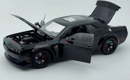 Dodge Challenger SRT Demon V8 1:18 Diecast Scale Model Car - Big Car