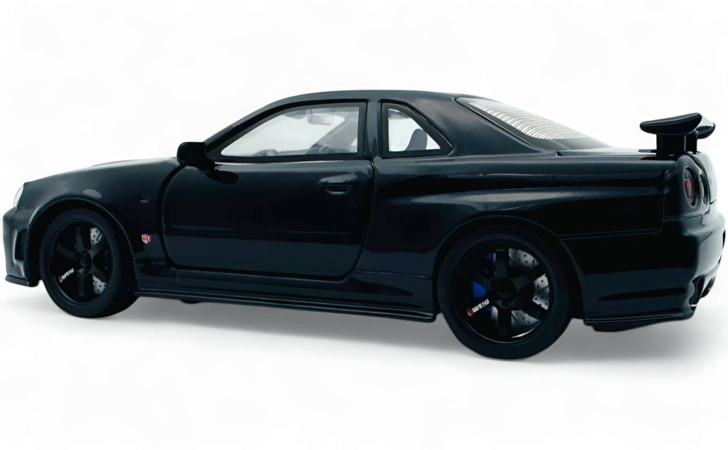 Nissan Skyline GT-R R34 1:18 Diecast Model Car - Big Car
