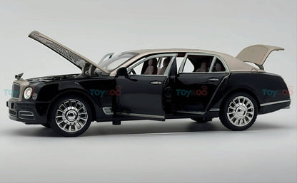 Bentley Mulsanne 1:18 diecast Scale Model Car - Big Size