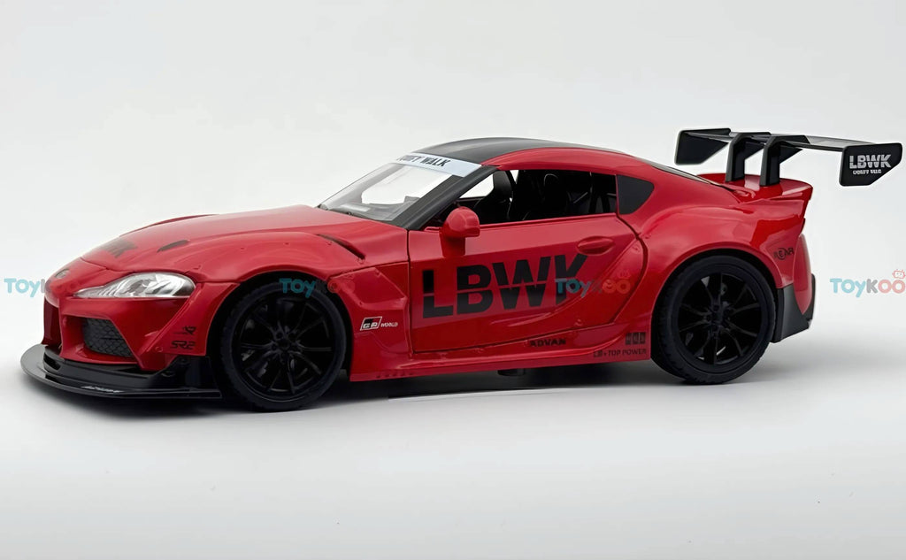 Toyota Supra GR LBWK 1:18 Diecast Scale Model Car - Big Car
