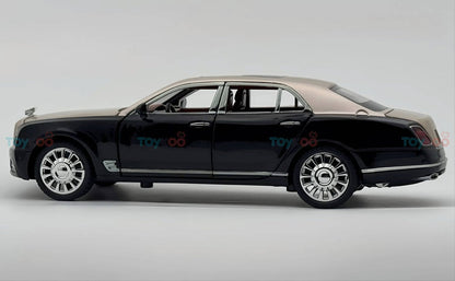 Bentley Mulsanne 1:18 diecast Scale Model Car - Big Size