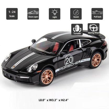 Porsche 911 1:24 Diecast Scale Model Car Collectible