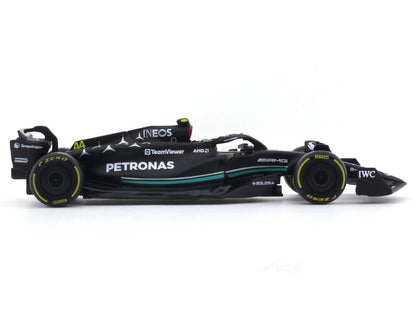 2023 Mercedes-AMG W14 E Performance Lewis Hamilton 1:43 Bburago Formula 1 diecast scale model car