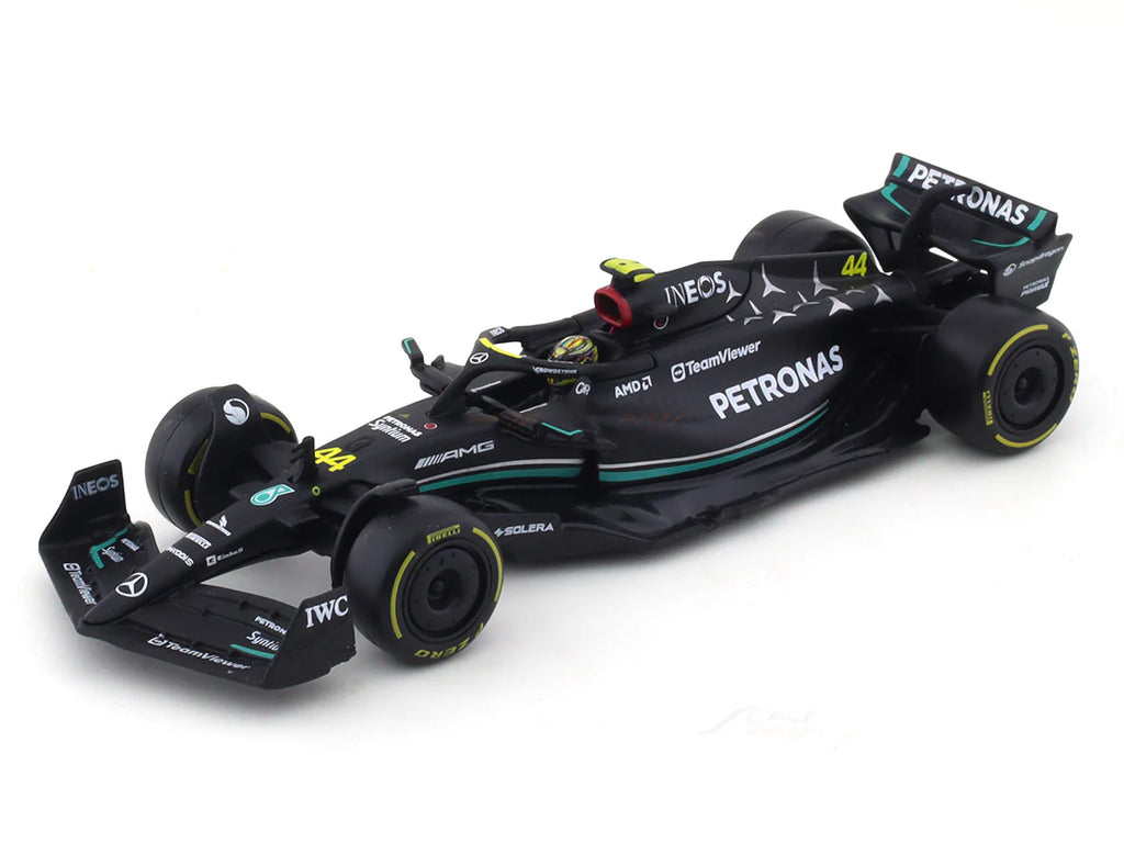 2023 Mercedes-AMG W14 E Performance Lewis Hamilton 1:43 Bburago Formula 1 diecast scale model car