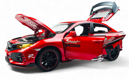 Honda Civic Type R 1:24 diecast scale model car